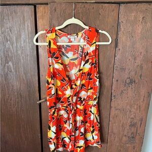 Billabong Summer Solstice Dress - Red and Orange